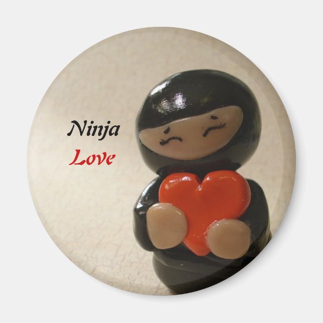 Ninja Love Magnet (Devant)