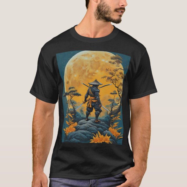 Ninja samurai tshirt (Devant)