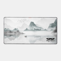 Ninja Vanish : Mountain Beauty Desk Mat