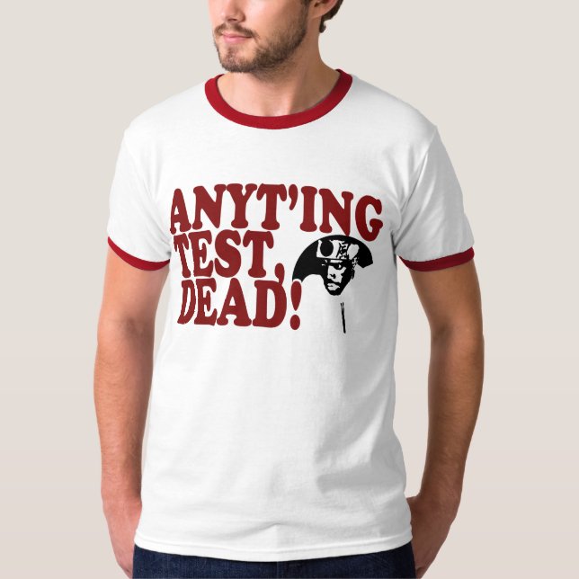 Ninjaman quelque chose T-shirt de sonnerie morte (Devant)