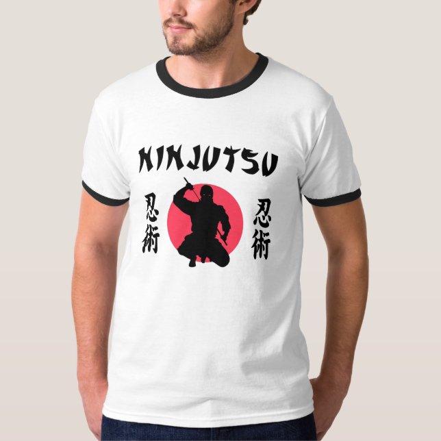 Ninjutsu Soleil Levant  T-Shirt (Devant)