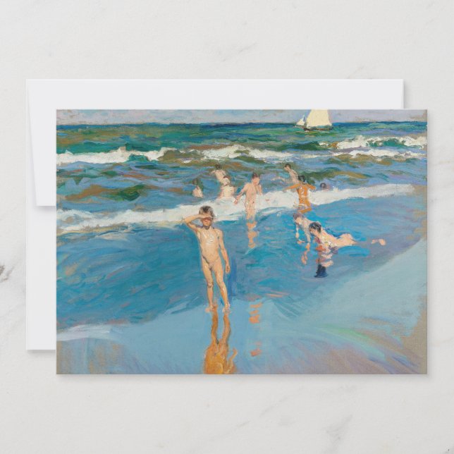 Niños en el Mar | Joaquín Sorolla (Devant)
