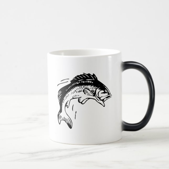 N'inquiétez pas… les POISSONS ! ! Tasse en (Droite)