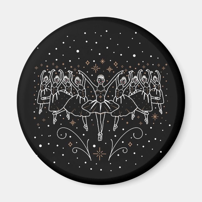 Ninth Day of Christmas Magnet (Devant)