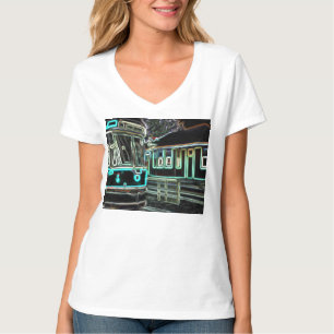 Nion CLRV à stn T-shirt Femen V-Neck
