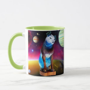 Nipper, RCA Dog Outter Space & Galaxy Mug