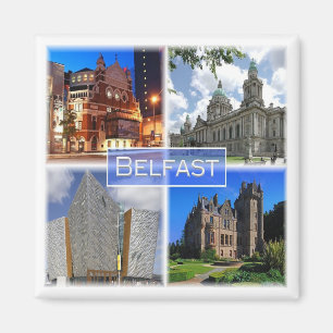 NIR003 BELFAST, Irlande du Nord, Fridge Magnet