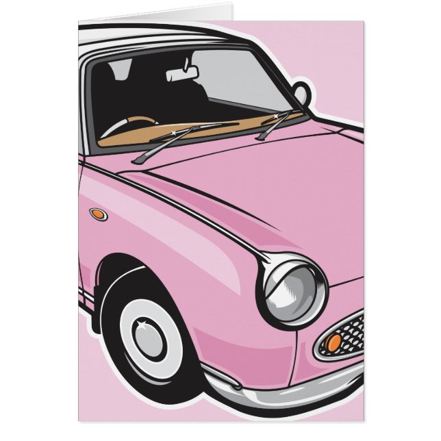 Nissan Figaro rose (Devant)