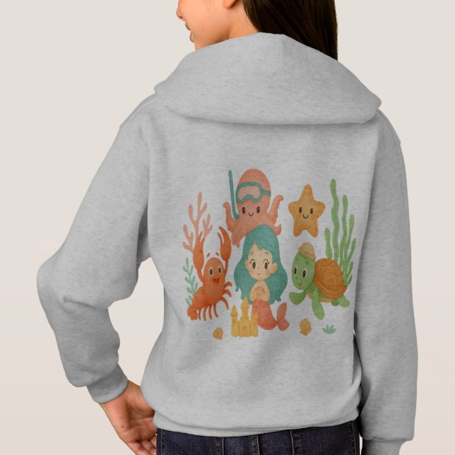 Niveau supérieur Style : Sweat à capuche de joueur (Dos)