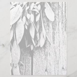 Niveaux de gris en bois de Gris de Grange coupé