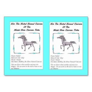 Nix la carte de collection Nickel-À cornes de