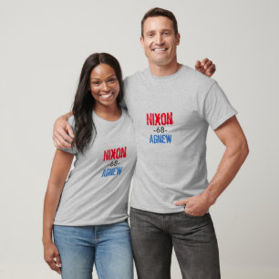 Nixon/Agnew T-shirt présidentiel Vintage