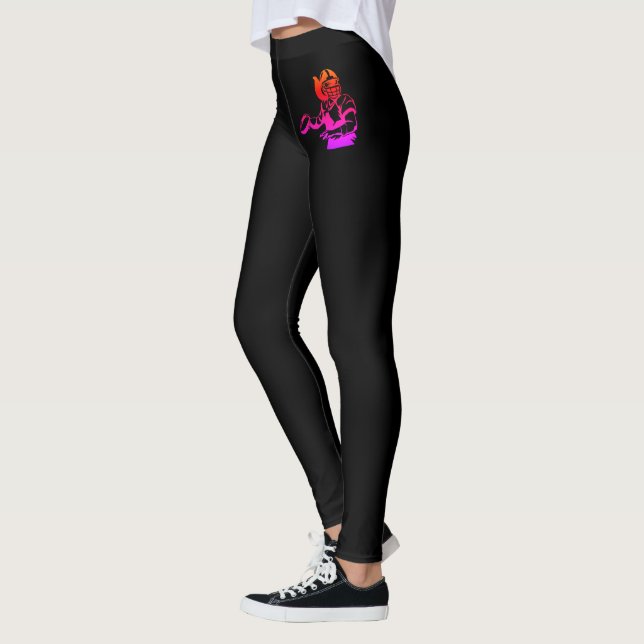 NJF Not A Boys Game QB  Leggings (Gauche)