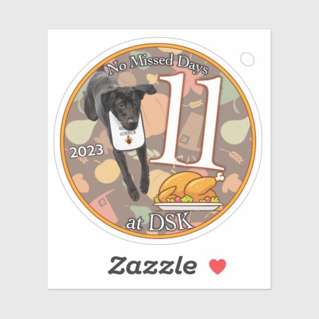 NMD à DSK - novembre 2023 Sticker pour insigne (Feuille)