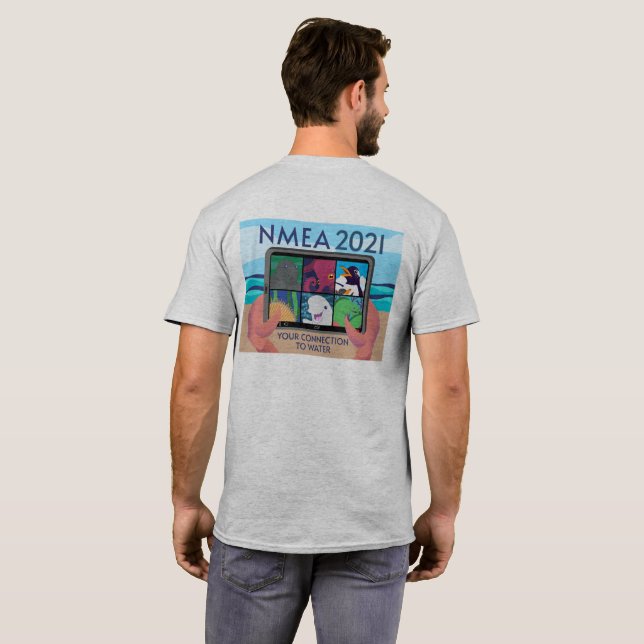 NMEA 2021 Unisex T-Shirt (Dos entier)