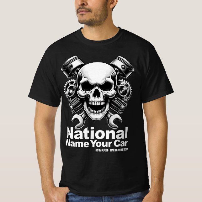 NNYCARCLUB member T-Shirt (Devant)