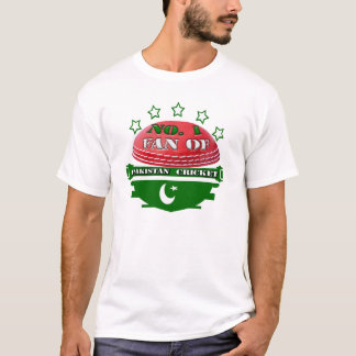 No. 1 fan de T-shirt de cricket du Pakistan