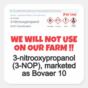 NO 3-NOP par Sticker RoseWrites