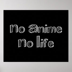 no anime no life poster