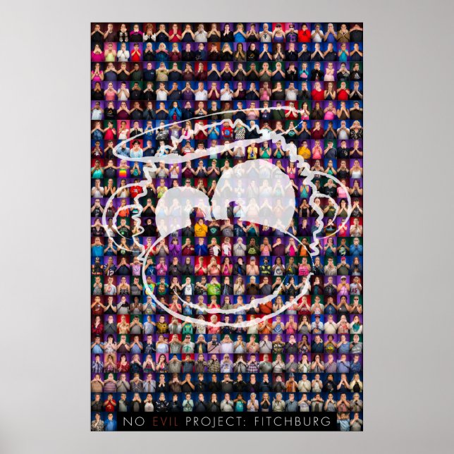 No Evil Project: Fitchburg Poster (Devant)
