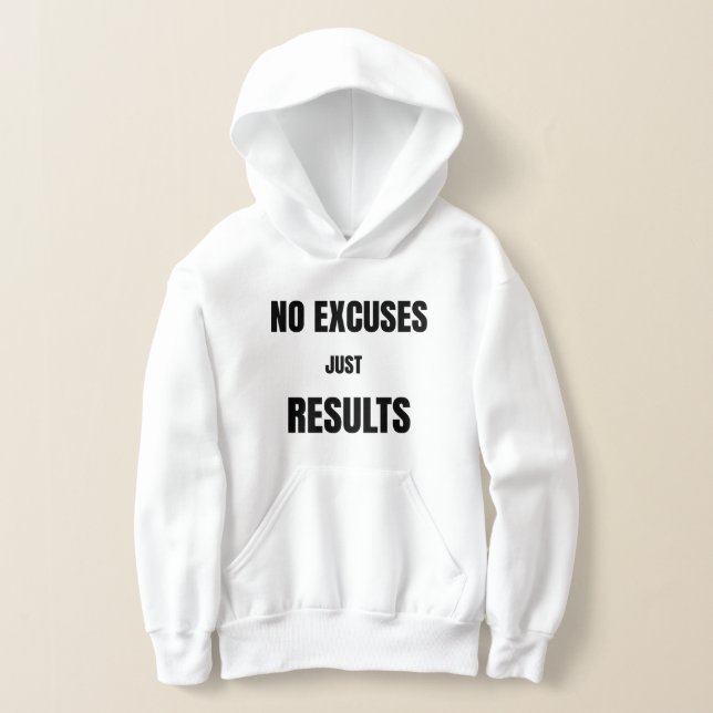 No Excuses. Just Results.T-Shirt (Poser)