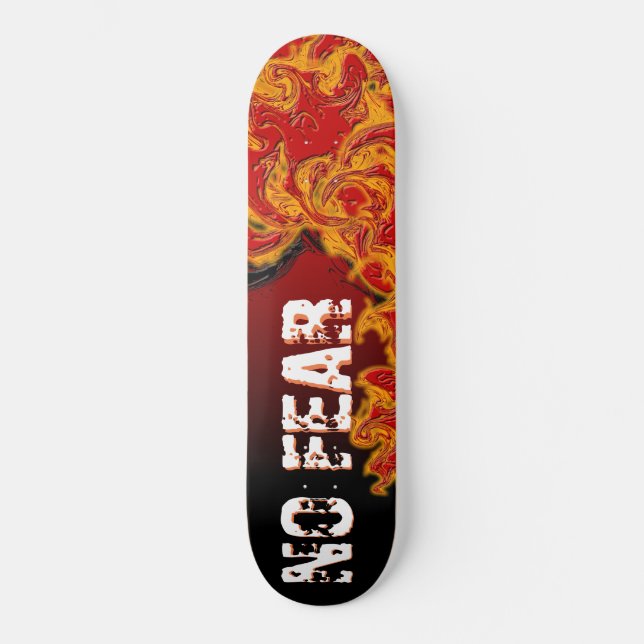 No Fear Skateboard (Recto)