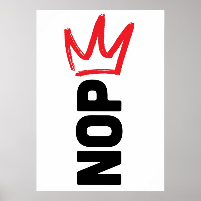 No Kings NOPE Poster (Devant)