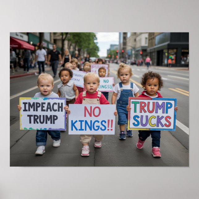 No Kings Toddler Poster (Devant)