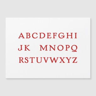 No L "Joke" Alphabet de Noël