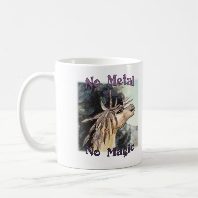 No Metal No Magic - Mug Silubhra (Gauche)