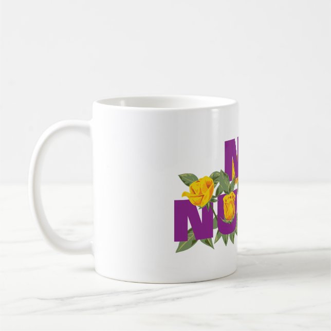 NO NUKES - Mug officiel de la MISSION ROSE (Gauche)