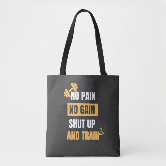No Pain No Gain | Sac fourre-tout De Salle De Spor (Devant)