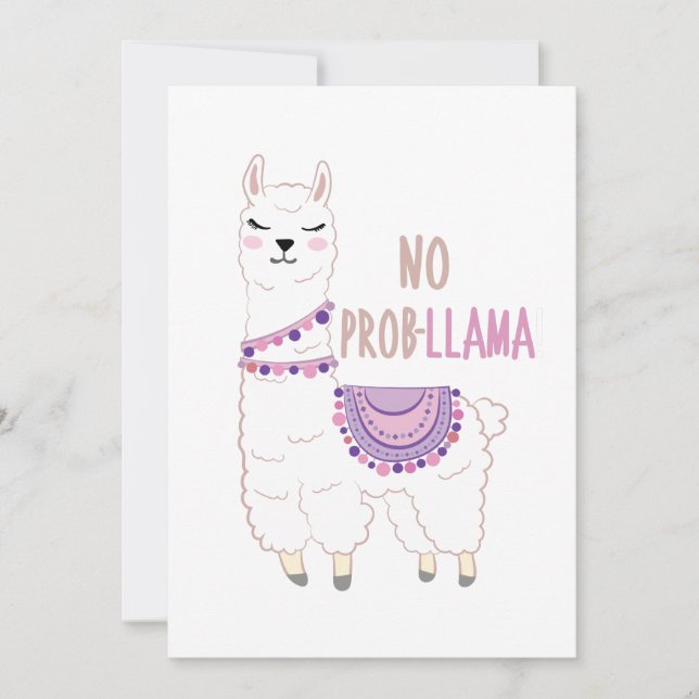 No Probllama (Devant)