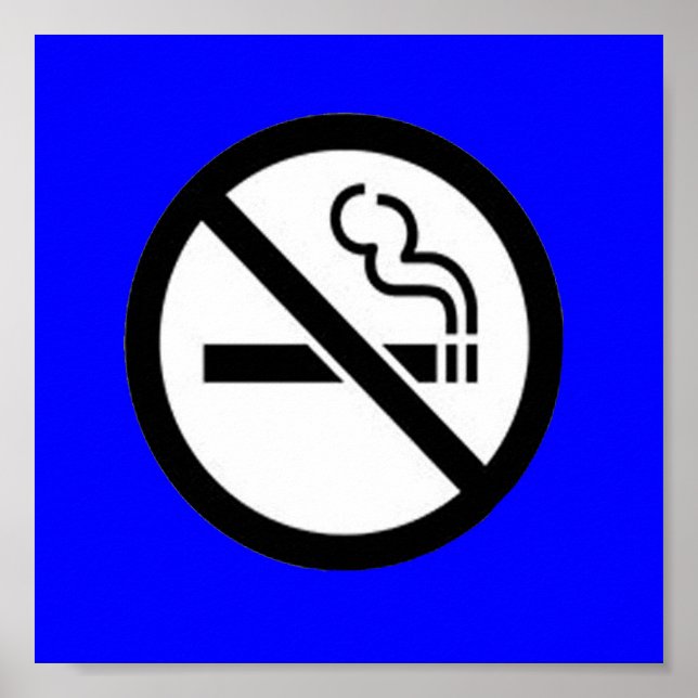 No Smoking Poster (Devant)