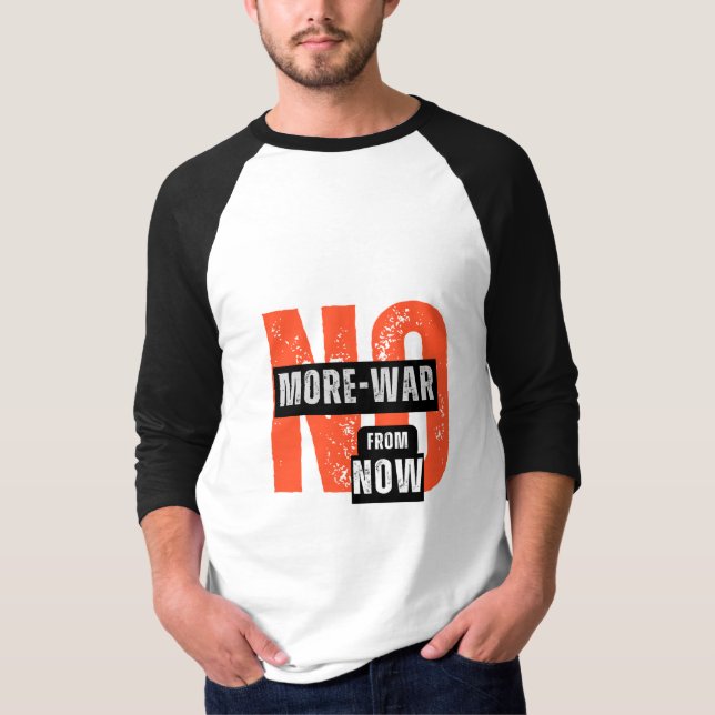 No War Peace T-Shirt – Spread Love, Save the World (Devant)