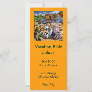 NOAH PEINTURE : VACANCES BIBLE INVITATION SCOLAIRE