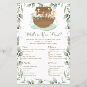 Noah's Ark Greenery What's In Your Phone Game