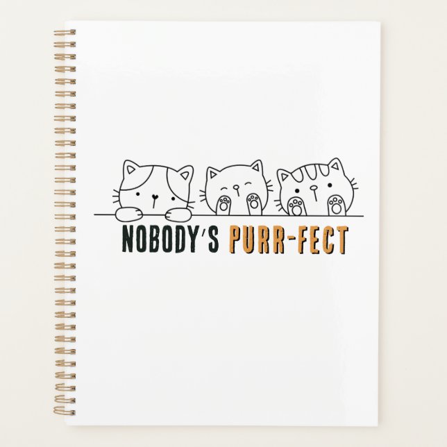 Nobody's Purr-fect Planner (Devant)