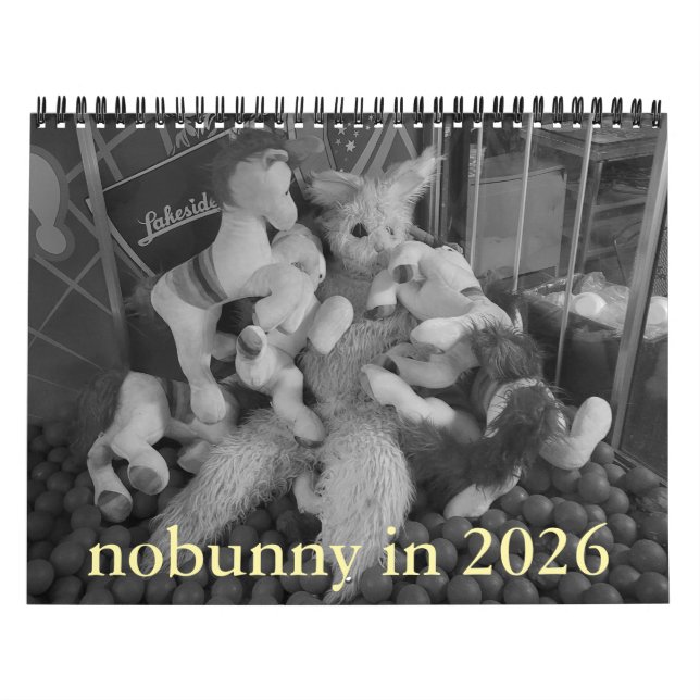 nobunny édition rétrospective du calendrier 2026 (Protection)