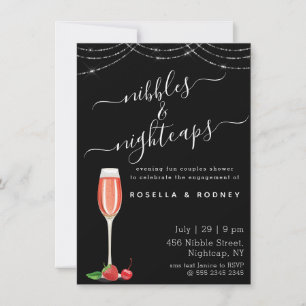 Nocturnes Nibbles Budget Couples Douche Invitation