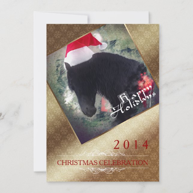 Noël 1 - Carte d'invitation (Devant)