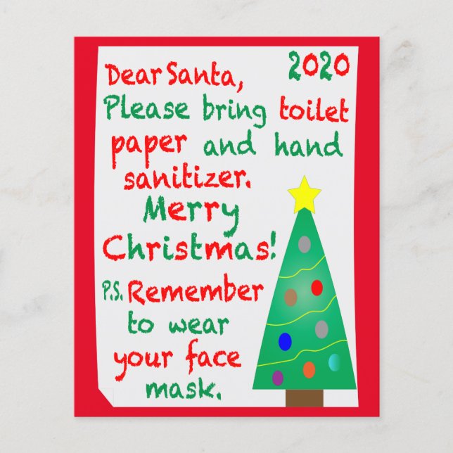 Noël 2020 en mémoire (Devant)