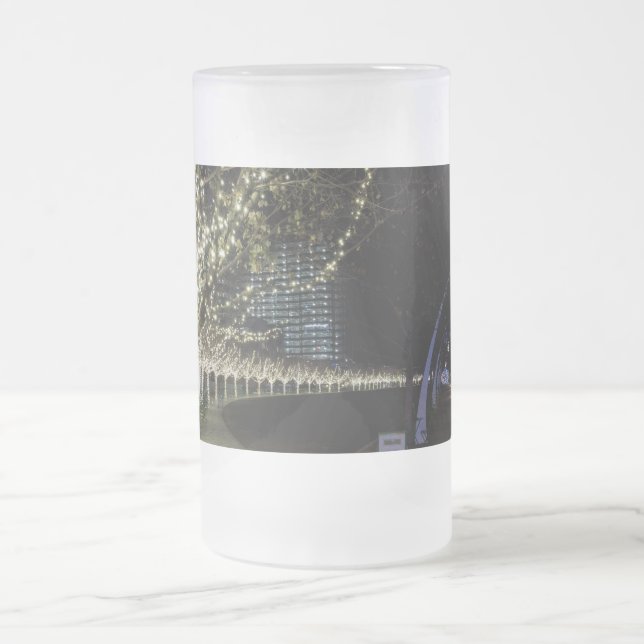 Noël À Klyde Warren Park Frosted Mug (Centre)