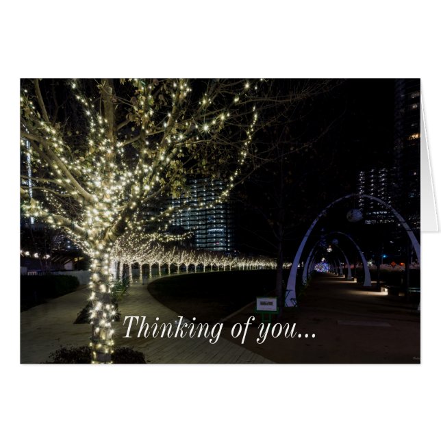 Noël À Klyde Warren Park Penser À La Carte U (Devant Horizontal)