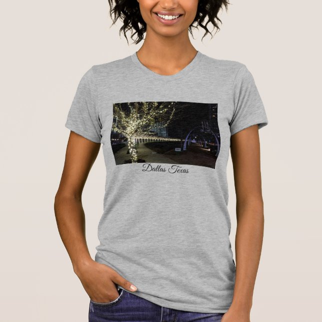 Noël À Klyde Warren Park T-Shirt (Devant)