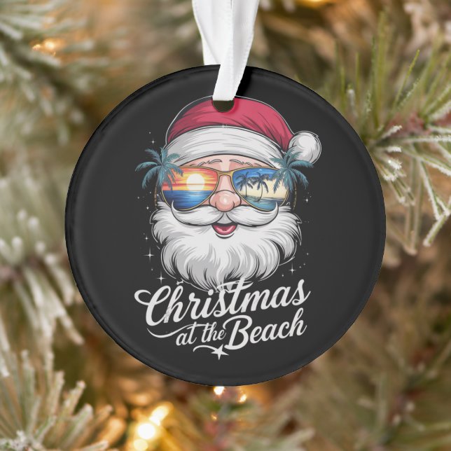 Noël à la plage Vacances d'été hawaïennes de Noël (Arbre)