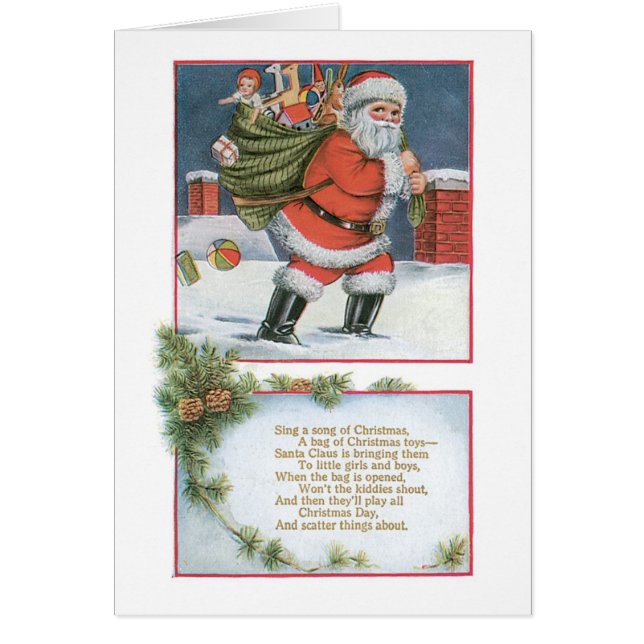 Noël à l'ancienne, Père Noël (Devant)