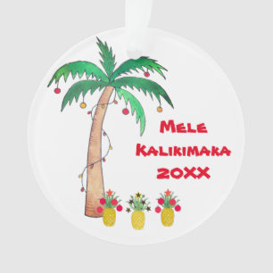 Noël à Mele Kalikimaka Palm Tree Island