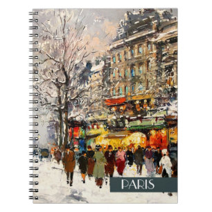 Noël à Paris. Carnet cadeau de Noël