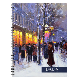 Noël à Paris. Carnet cadeau de Noël